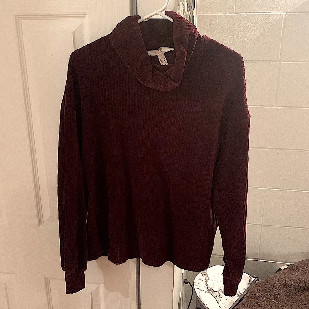 Sweater in velour